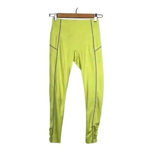 Free People Movement Leggings Activewear Compression Workout Key Lime Women's XS - Picture 1 of 6